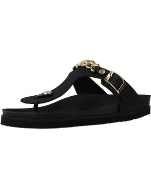 Genuins Schoenen ,Zwart ,Flip Flops