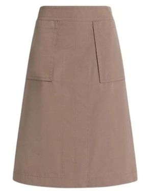 Alberta Ferretti Midi Skirts - Brown