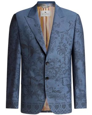 Etro Jassen ,Blauw ,Blazers