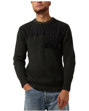 G-Star Herren Army R Strickpullover - Schwarz