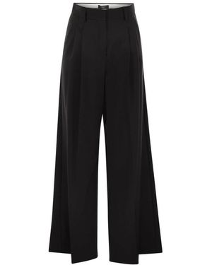 Weekend by Maxmara Wide Trousers - Black