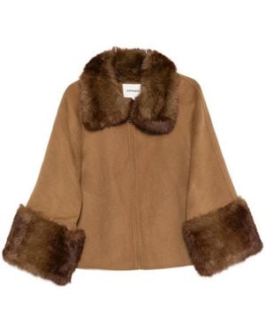 Apparis Faux Fur & Shearling Jackets - Marrón