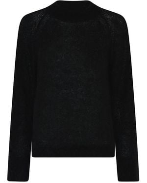 Bruuns Bazaar Round-Neck Knitwear - Negro