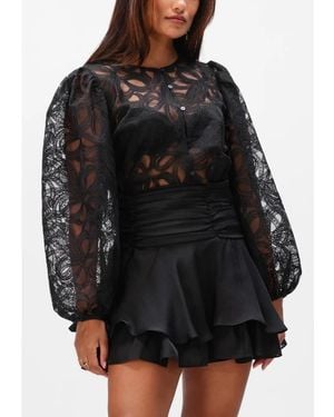 Object Blouses - Zwart