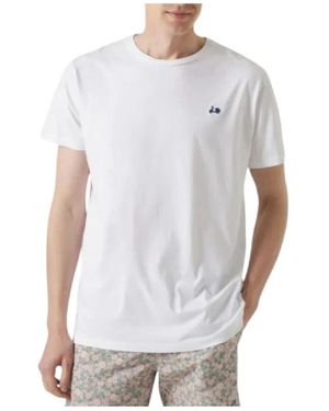 Scotta Tops ,Wit ,Katoen Old Town T-Shirt
