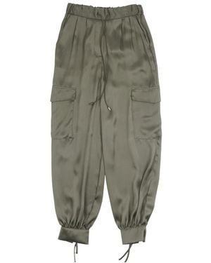 La Fileria Straight Pants - Green