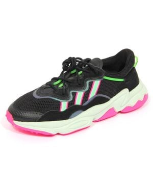 adidas Fucsia Stof/Suede Schoen Ozweego Model - Groen