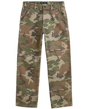 Vans Straight Trousers - Vert