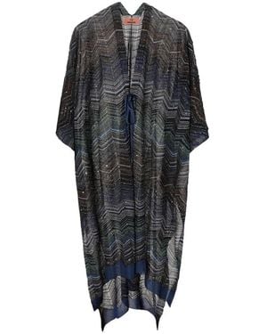 Missoni Chevron Sjaal - Zwart