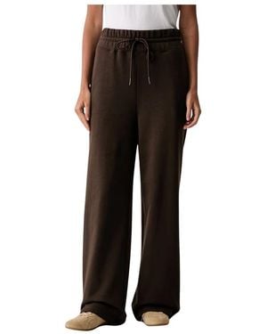 Twinset Wide Trousers - Negro