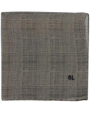 Saint Laurent Zijden Charmeuse Zakdoek - Zwart
