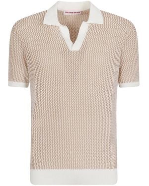 Orlebar Brown T-Shirts En Polo's - Naturel