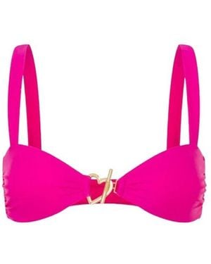 Moschino Badmode ,Roze ,Lycra Bikini Top