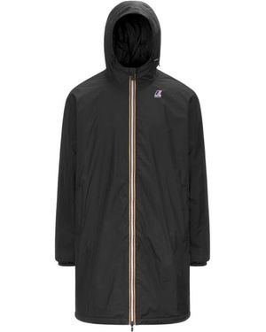 K-Way Le Vrai 4.0 Eiffel East Warme Parka - Schwarz