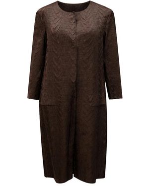 MEIMEIJ Shirt Dresses - Brown