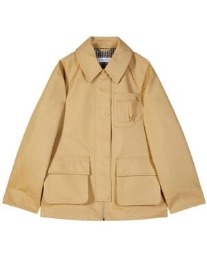 Patrizia Pepe Jassen ,Katoen Shirts - Naturel