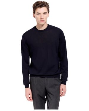 FILIPPO DE LAURENTIIS Round-Neck Knitwear - Blue