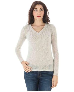 Fred Perry Weißer langarm pullover
