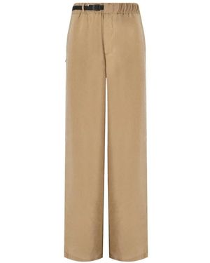 White Sand Modale Weite Hose - Natur
