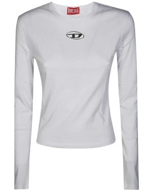 DIESEL Long Sleeve Tops - Gris