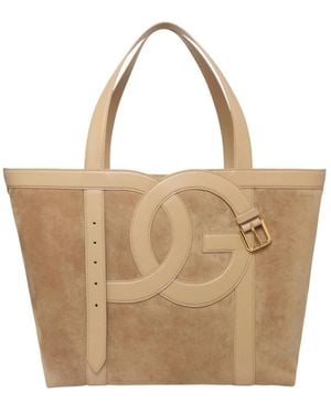 Dolce & Gabbana Tote Bags - Marrón