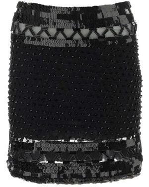 Alberta Ferretti Short Skirts - Black