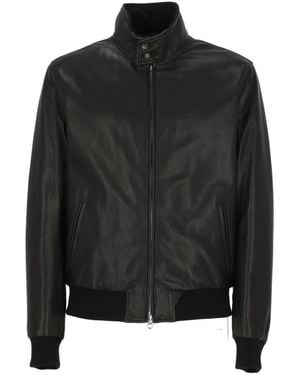 Stewart Leather Jackets - Black