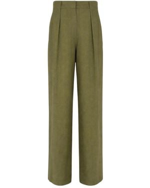 Margaux Lonnberg Wide Trousers - Verde