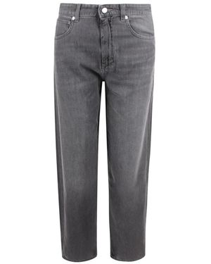 Max Mara Loose-Fit Jeans - Grey