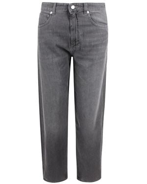Max Mara Loose-Fit Jeans - Gray
