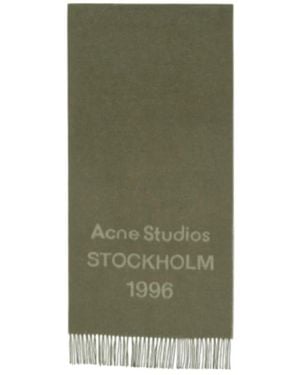 Acne Studios Winter Scarves - Verde