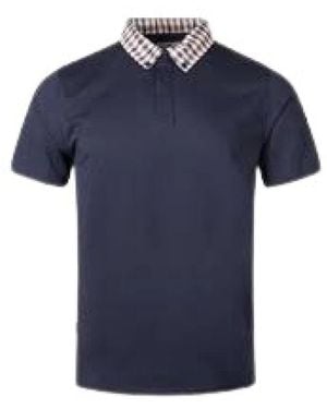 Aquascutum Polo Shirts - Blue