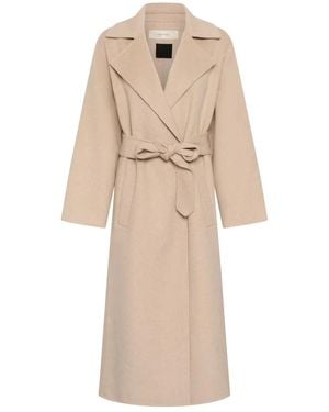 Inwear Belted Coats - Natural