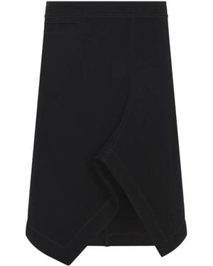Lemaire Midi Skirts - Nero