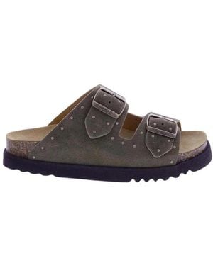 Scholl Sliders - Marron