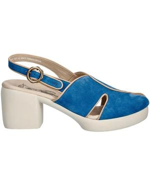 Fly London High Heel Sandals - Azul