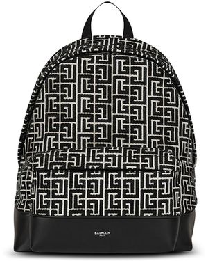 Balmain Backpacks - Negro