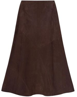 Aeron Maxi Skirts - Bruin