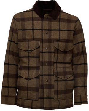 Filson Jassen ,Bruin ,Wol Winterjassen