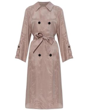 AllSaints Jassen ,Roze ,Polyester Lizie Trenchcoat - Bruin