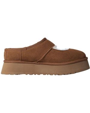 UGG Plateau Mary Jane Schuhe - Braun