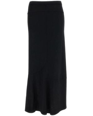 Junya Watanabe Midi Skirts - Black