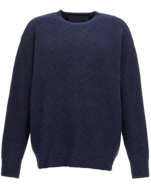 Givenchy Round-Neck Knitwear - Blue