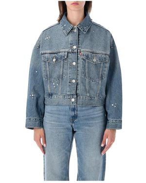 Levi's Jassen ,Blauw ,Jacket Strass