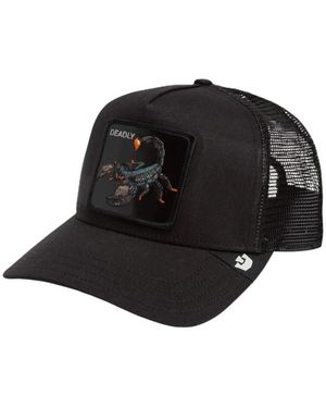 Goorin Bros Accessoires ,Zwart ,Leer Deadly Scorpion Trucker Pet