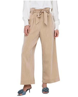 ONLY Wide Trousers - Neutre
