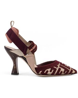 Fendi Court Shoes - Red