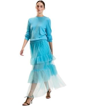 Cynthia Rowley Maxi Skirts - Bleu
