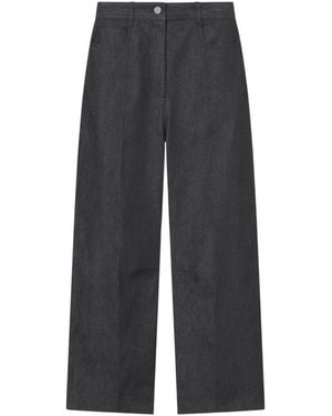 Mark Kenly Domino Tan Loose Fit Jeans - Grey