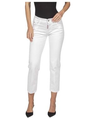 DSquared² Pantalone 5 Tasche - Weiß